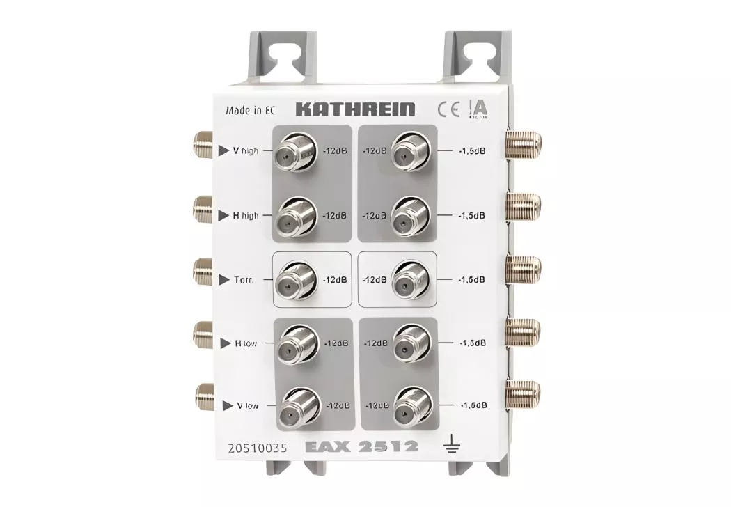 Kathrein EAX 2512 Sat-ZF-Abzweiger 5x 2-fach Kathrein EAX 2512 Sat-ZF-Abzweiger 5x 2-fach-Artikelnummer-086 510035-von-Kathrein