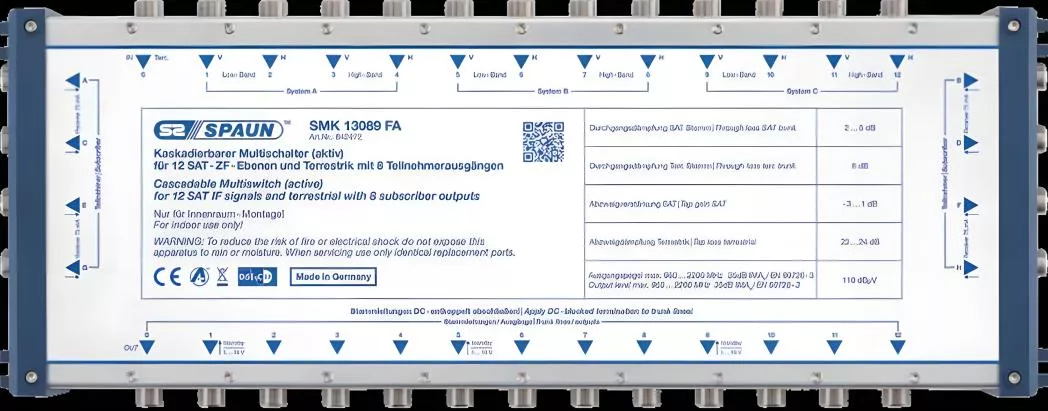 Spaun SMK 13089 FA SAT Kaskade aktiv-Artikelnummer-080 842472-von-Spaun