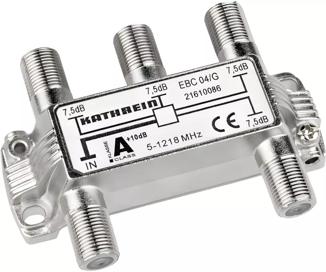 Kathrein EBC 04/G 4-fach Verteiler 5-1218MHz -Artikelnummer-086 216186-von-Kathrein