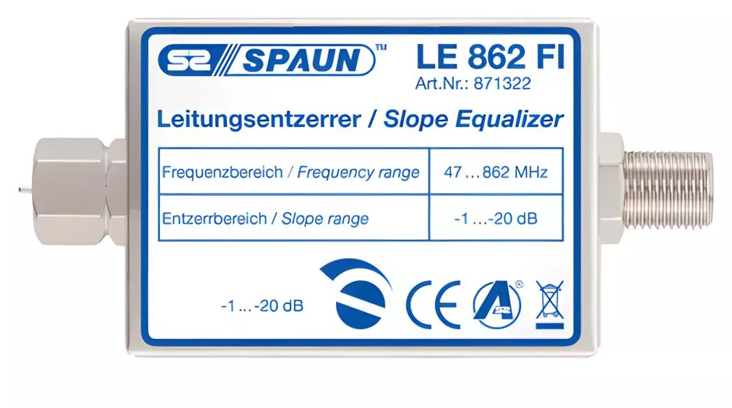 Spaun LE 862 FI Leitungsentzerrer-Artikelnummer-080 871322-von-Spaun