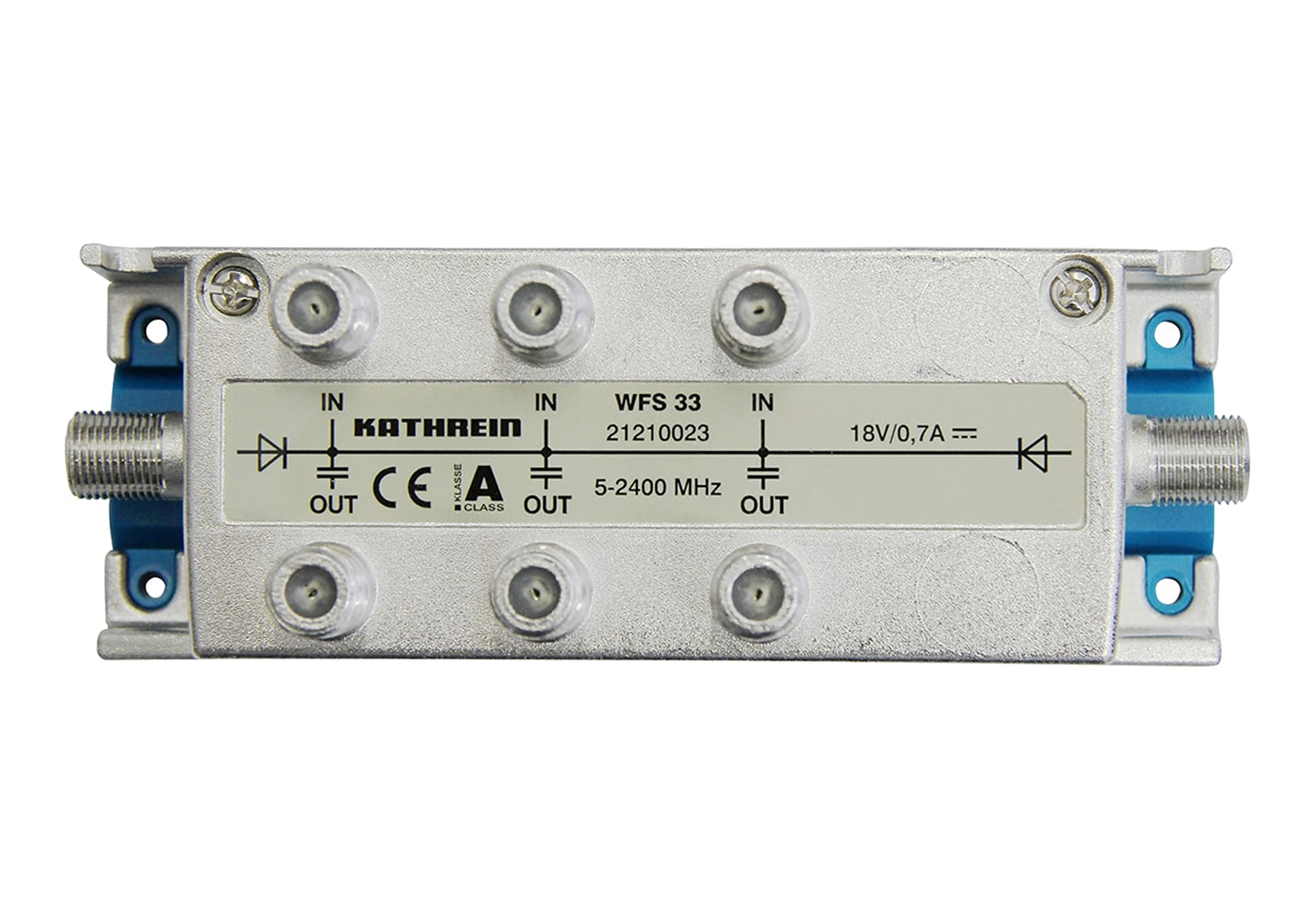 Kathrein WFS 33 Fernspeise-Weiche F 3-fach Kathrein WFS 33 Fernspeise-Weiche F 3-fach-Artikelnummer-086 210023-von-Kathrein
