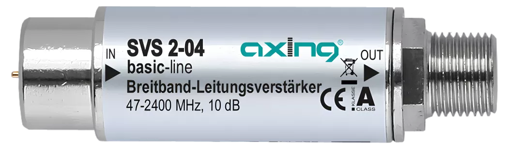 Axing SVS 2-04 SAT-Inline Verstärker 10dB-Artikelnummer-058 004 04-von-Axing