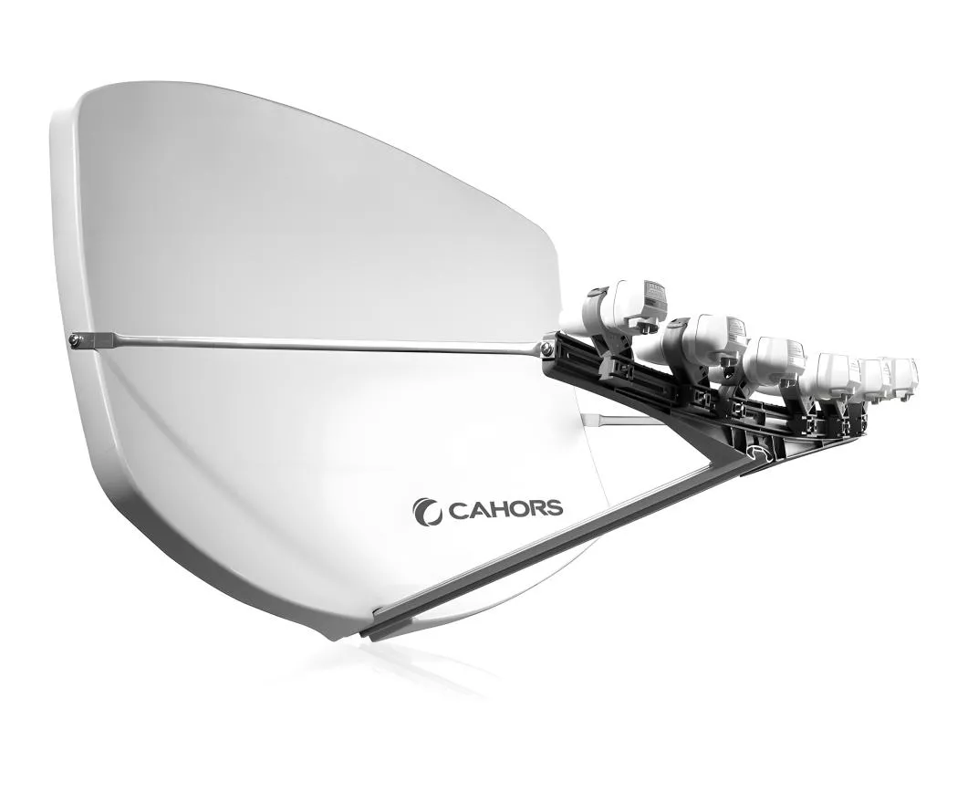 Cahors BIG BISAT Sat Antenne weiss-Artikelnummer-030 538 05-von-Visiosat