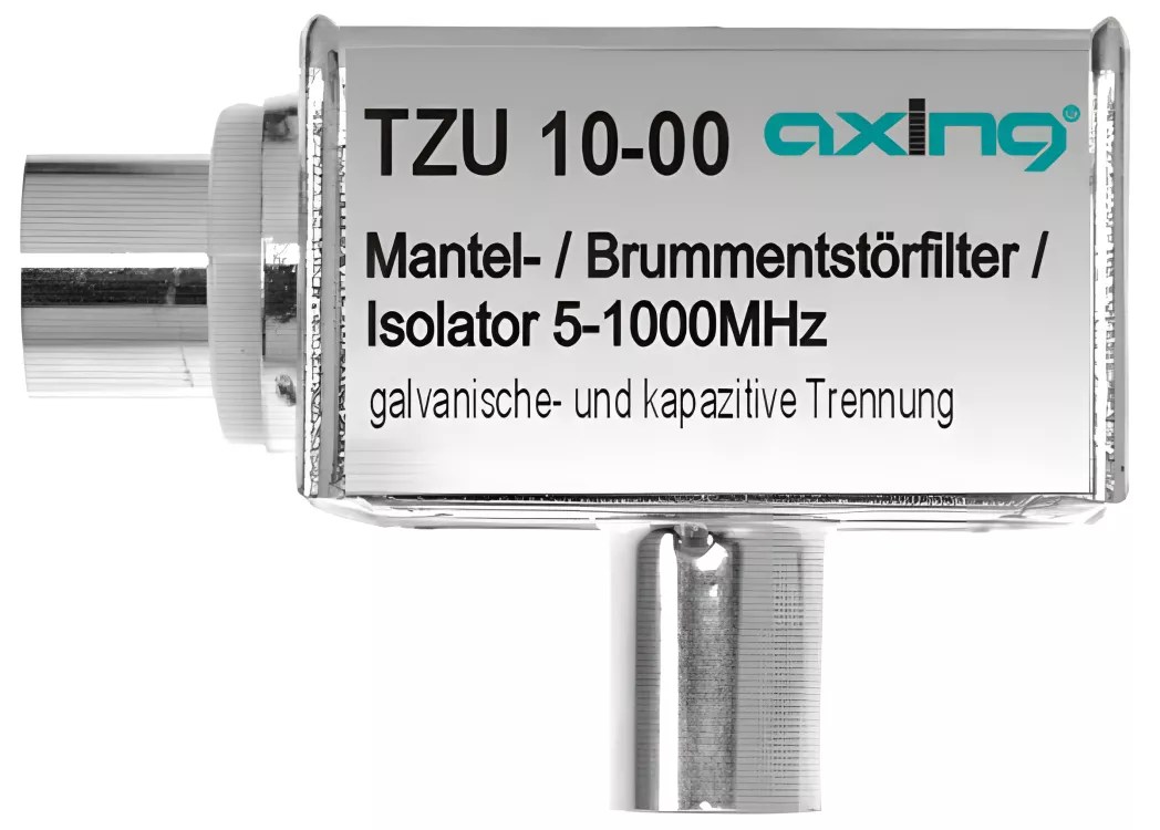 Axing TZU 10-00 Mantelstromfilter | IEC-Buchse | IEC-Stecker-Artikelnummer-058 003 64-von-Axing