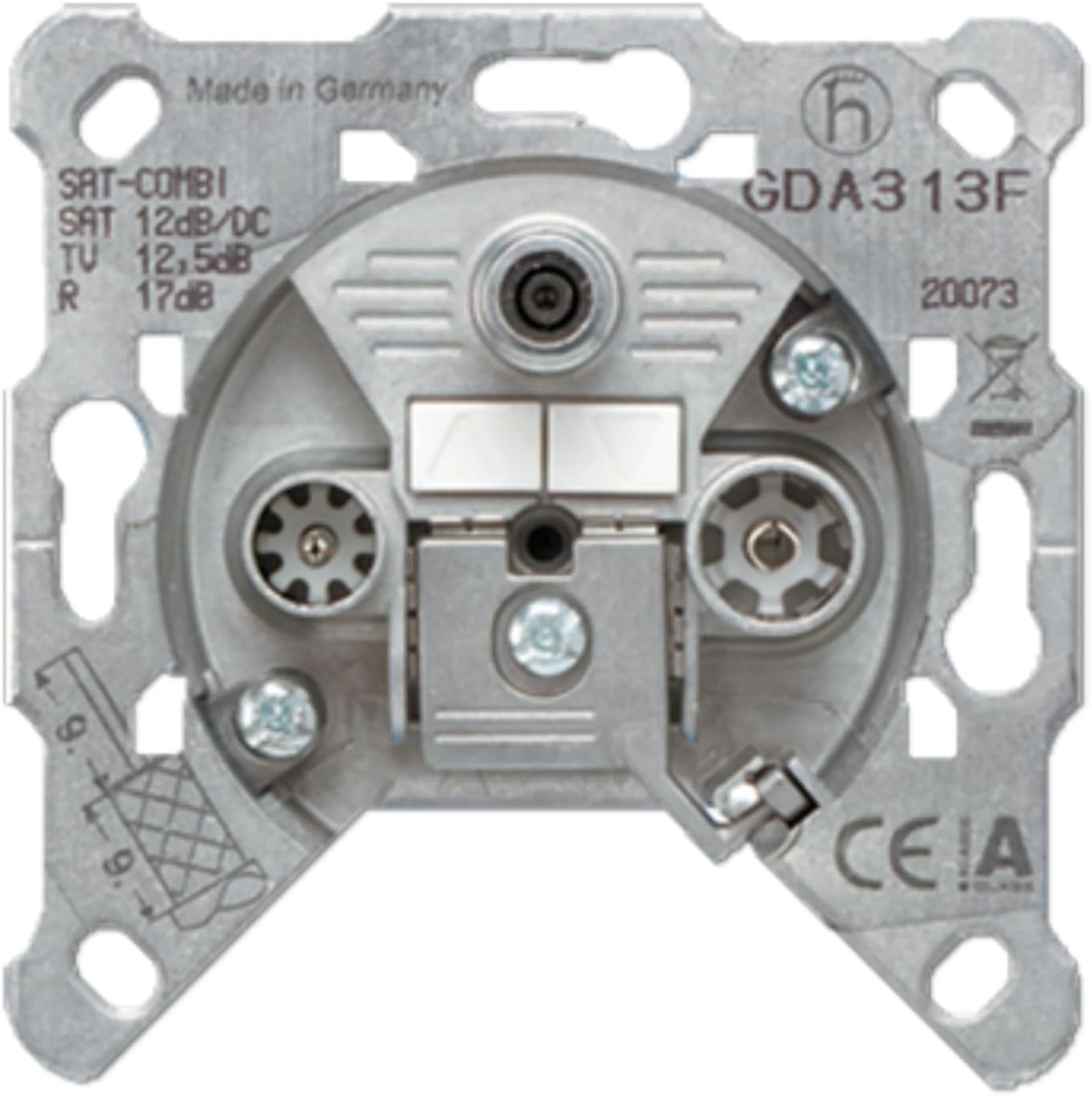 Triax GDA 313 F SAT/BK Durchgangsdose-Artikelnummer-095 306221-von-Triax