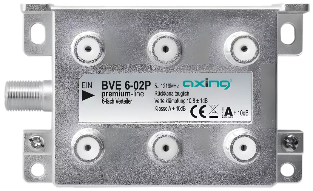 AXING BVE CATV-Verteiler 1218 MHz Bauform 2 Serie AXING BVE CATV-Verteiler 1218 MHz Bauform 2 Serie-Artikelnummer-061 003 06_VATER-von-Axing