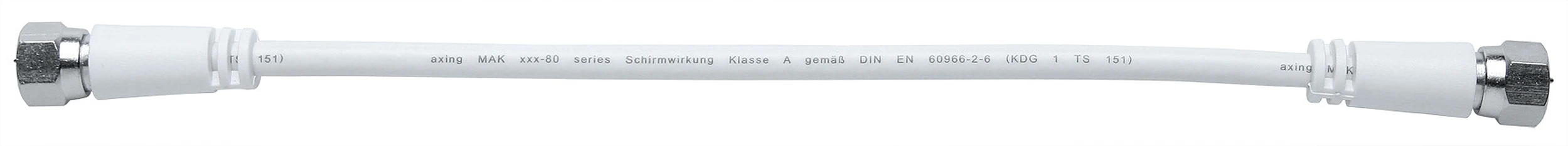 Axing MAK 50-80 F Patch-Kabel doppelt geschirmt 50cm-Artikelnummer-059 001 21-von-Axing