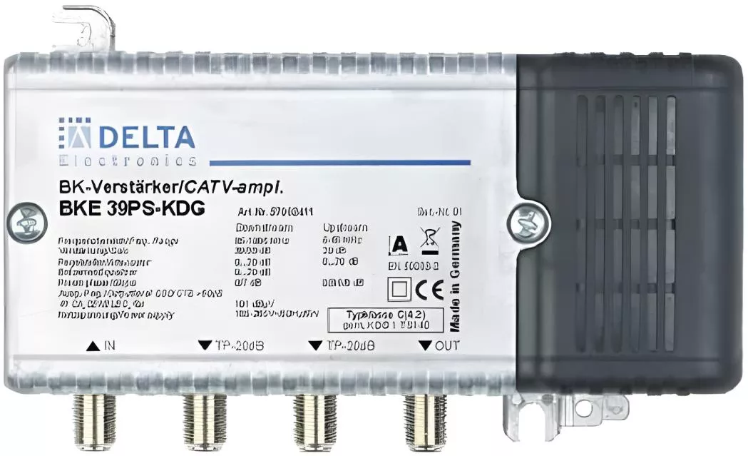 DCT Delta BKE 39 PS KDG Hausanschlussverstärker-Artikelnummer-058 007 04-von-Delta