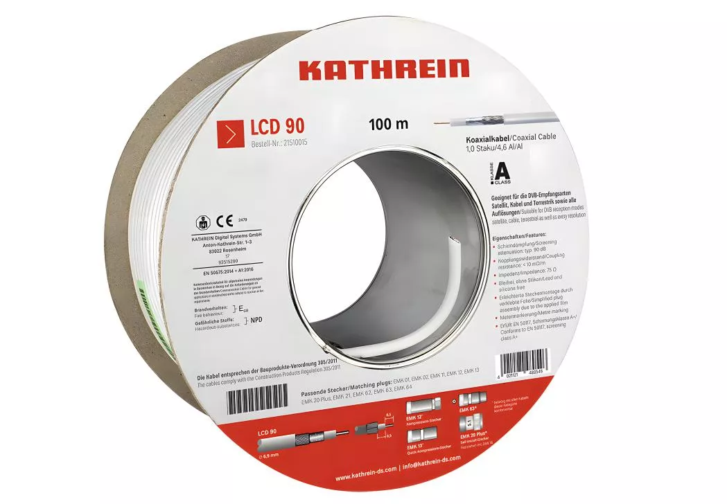 Kathrein LCD 90 Koaxkabel -100m-Artikelnummer-086 510090-von-Kathrein