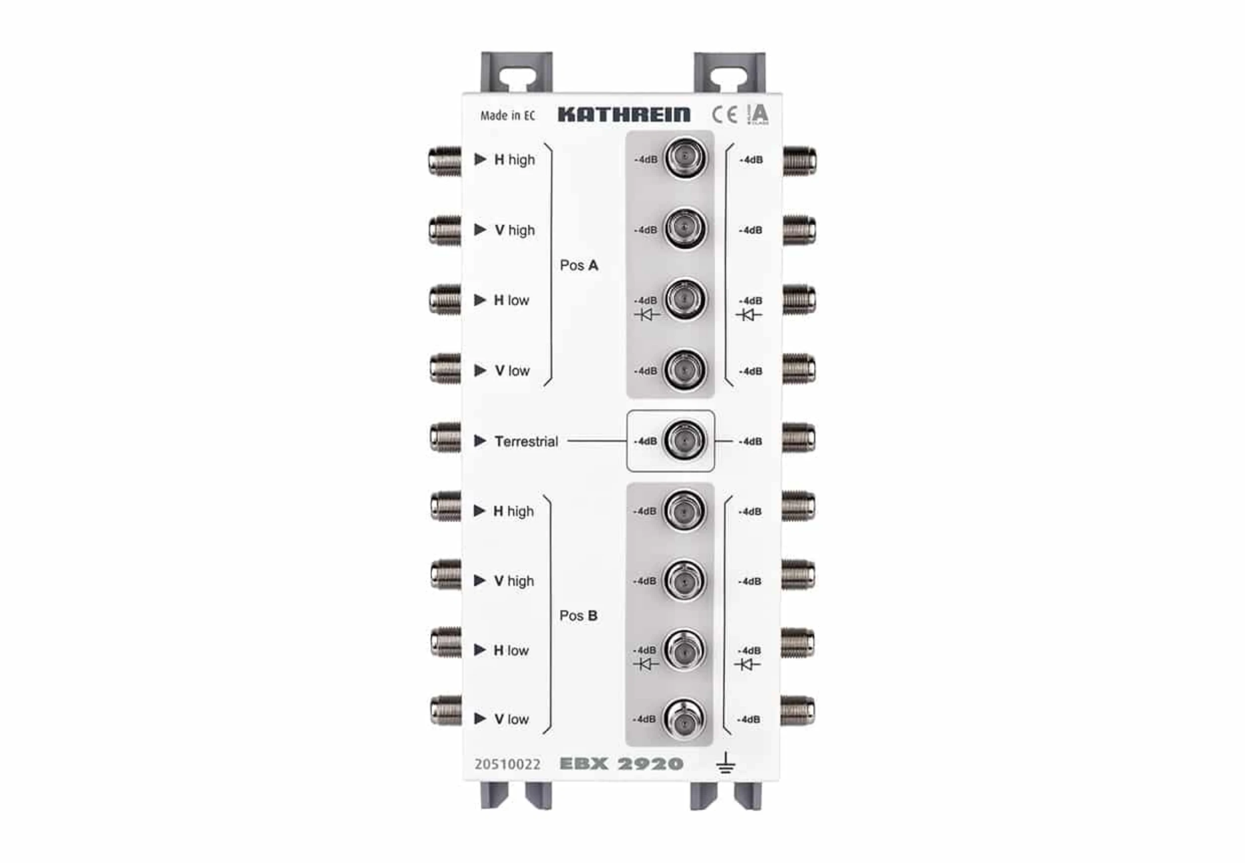 Kathrein EBX 2920 Sat-ZF-Verteiler Kathrein EBX 2920 Sat-ZF-Verteiler-Artikelnummer-086 510022-von-Kathrein