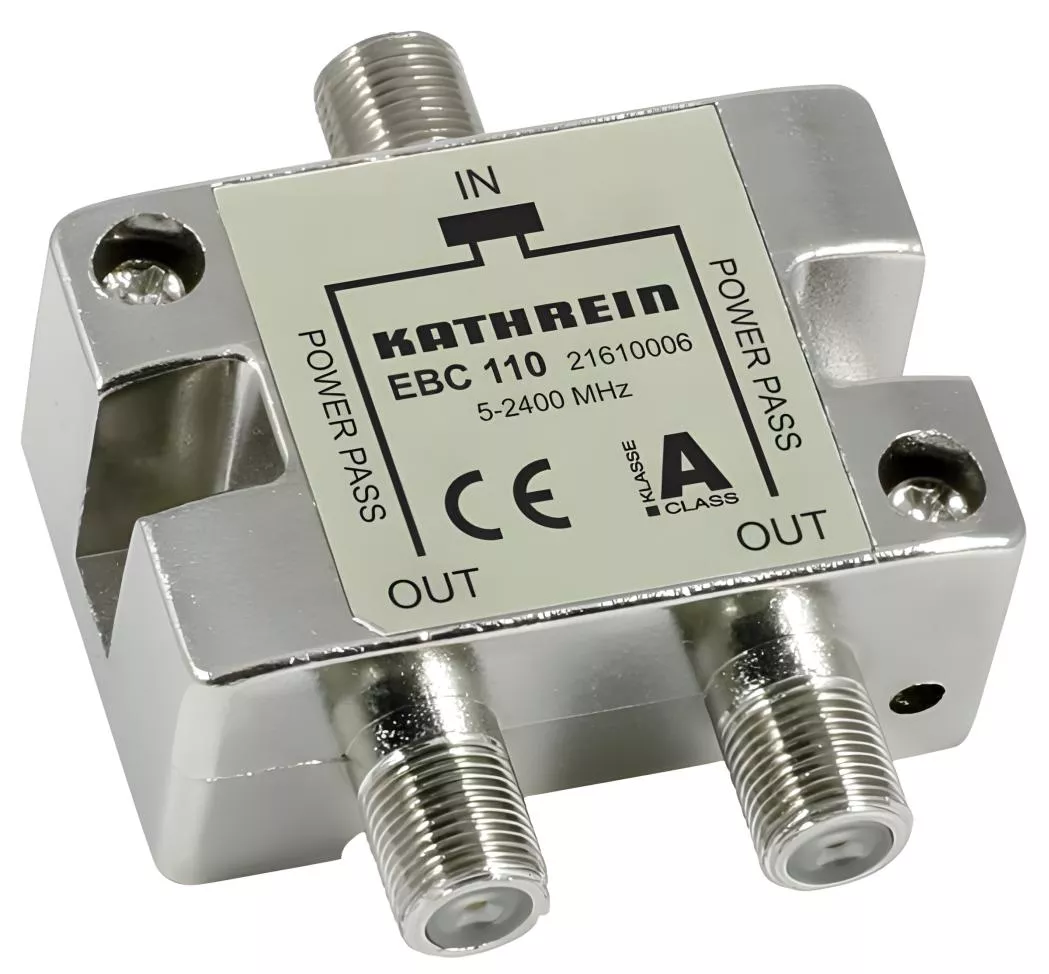 Kathrein EBC 110  2-fach SAT-Verteiler 5-2400 MHz für Unicable-Artikelnummer-086 610006-von-Kathrein