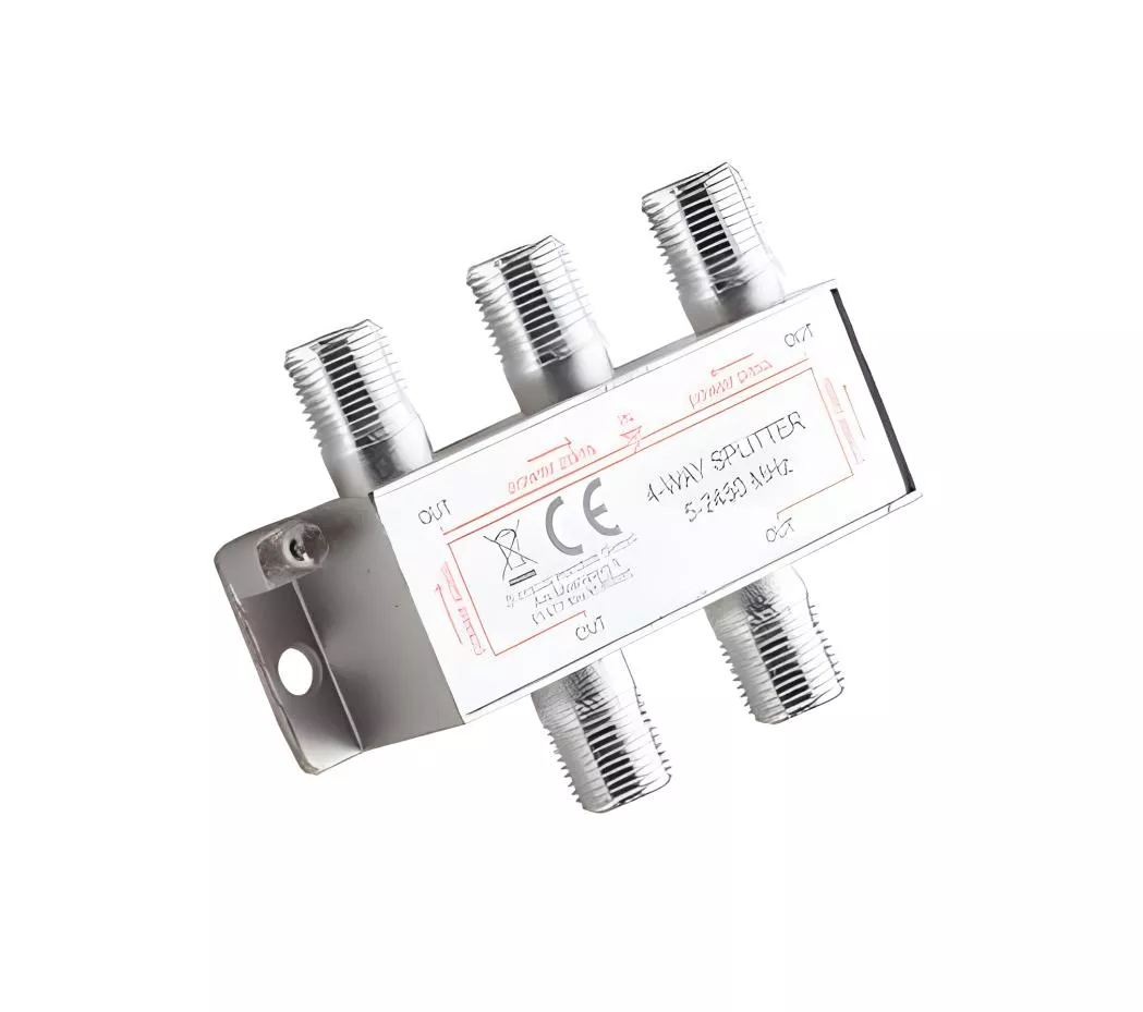 Universal SAT & BK-Verteiler 5 - 2.400 Mhz 4-fach-Artikelnummer-061 008 04-von-S-Conn
