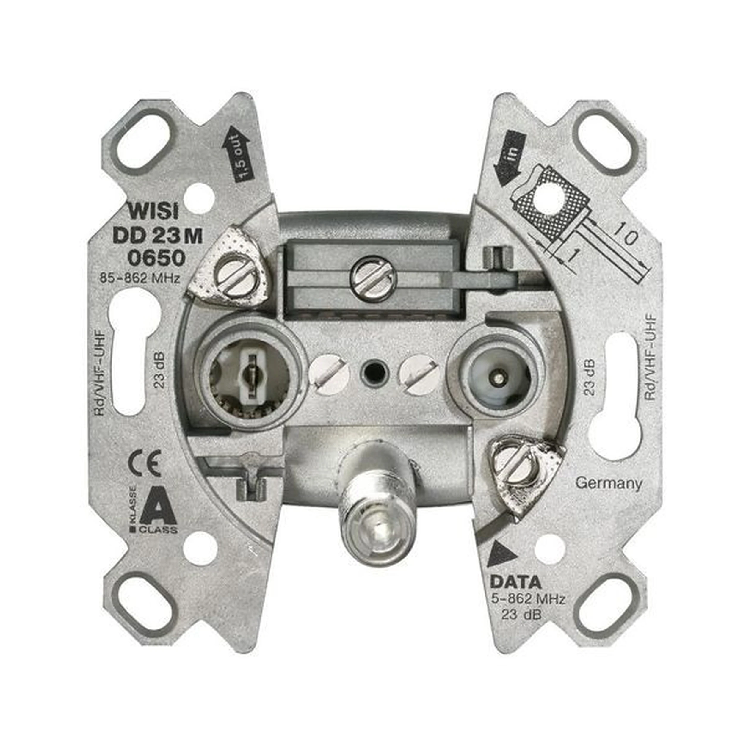 WISI DD 23M 0650 DATA F Dose-Artikelnummer-105 541 84-von-WISI