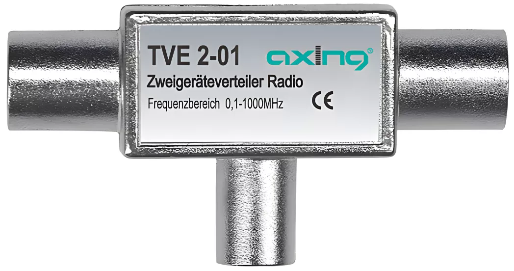 Axing TVE 2-01 Zweigeräteverteiler Radio-Artikelnummer-058 004 42-von-Axing