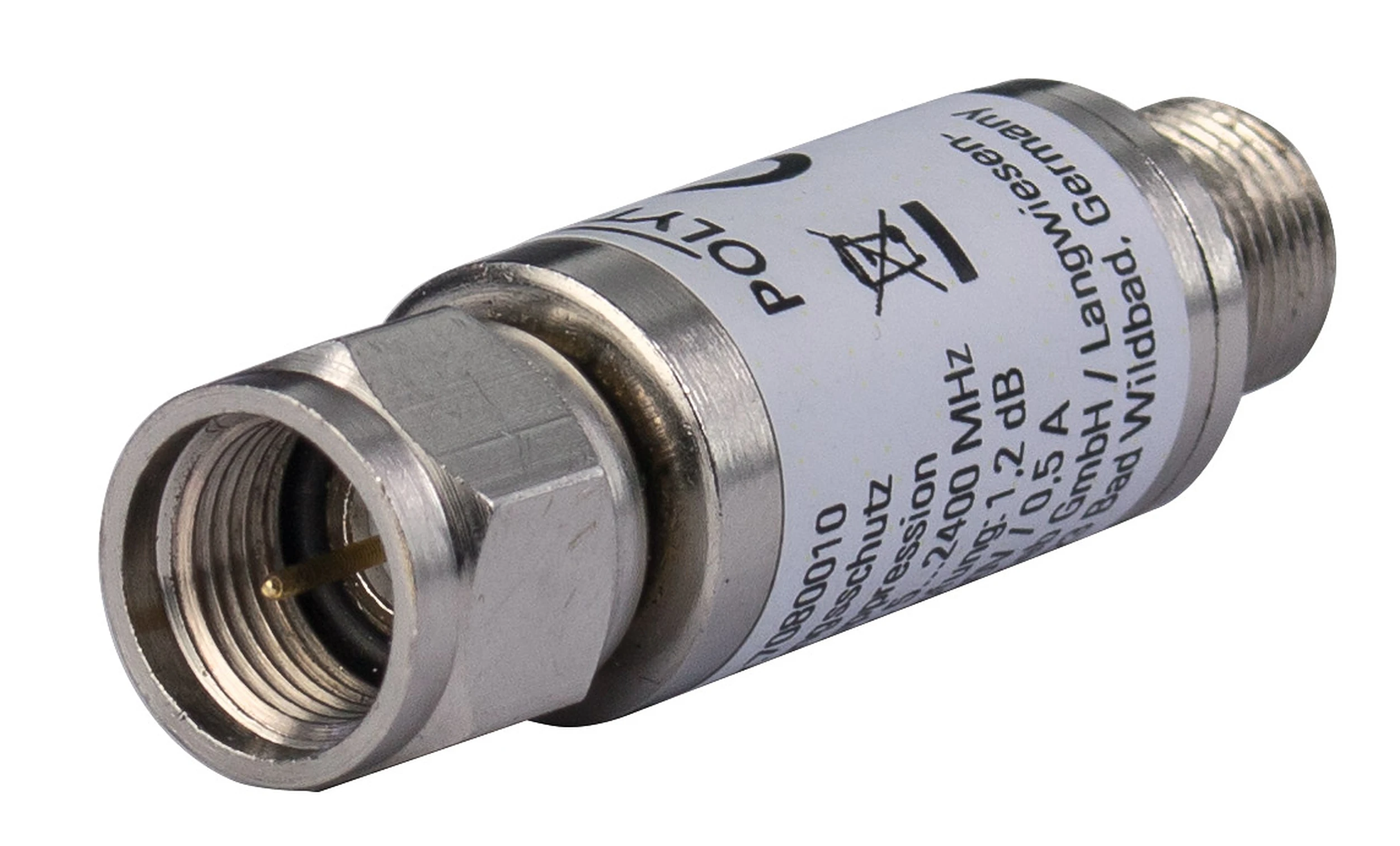 Polytron OV-F Sat-Überspannungsschutz 5-2400 MHz Polytron OV-F Sat-Überspannungsschutz 5-2400 MHz-Artikelnummer-1007080010-von-Polytron