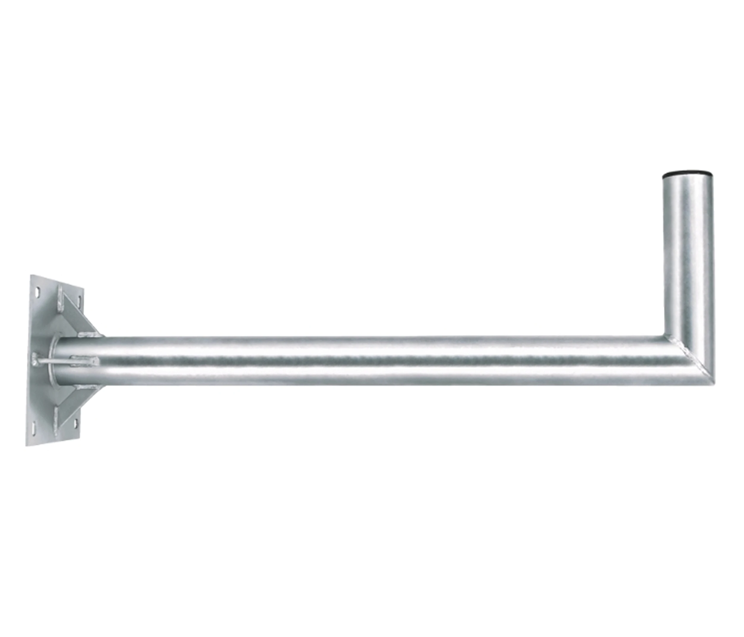 Stahl-Wandhalter Wandabstand 80cm - ø60mm-Artikelnummer-055 000 13-von-Eckert Electronic GmbH