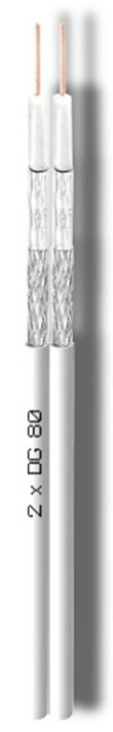 Cavel Twin-Koaxkabel DG 80 5x11mm 150m im Shrink Pack-Artikelnummer-200 053 09-von-Italiana Conduttori